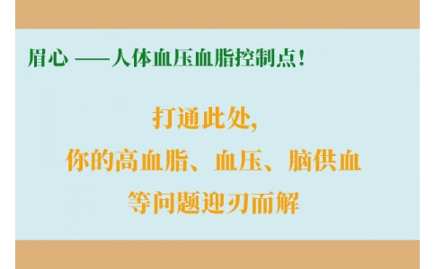 打通此處，你的高血脂、血壓、腦供血等問題迎刃而解